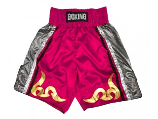 Short boxe anglaise Personnalisé : KNBSH-030-Rose